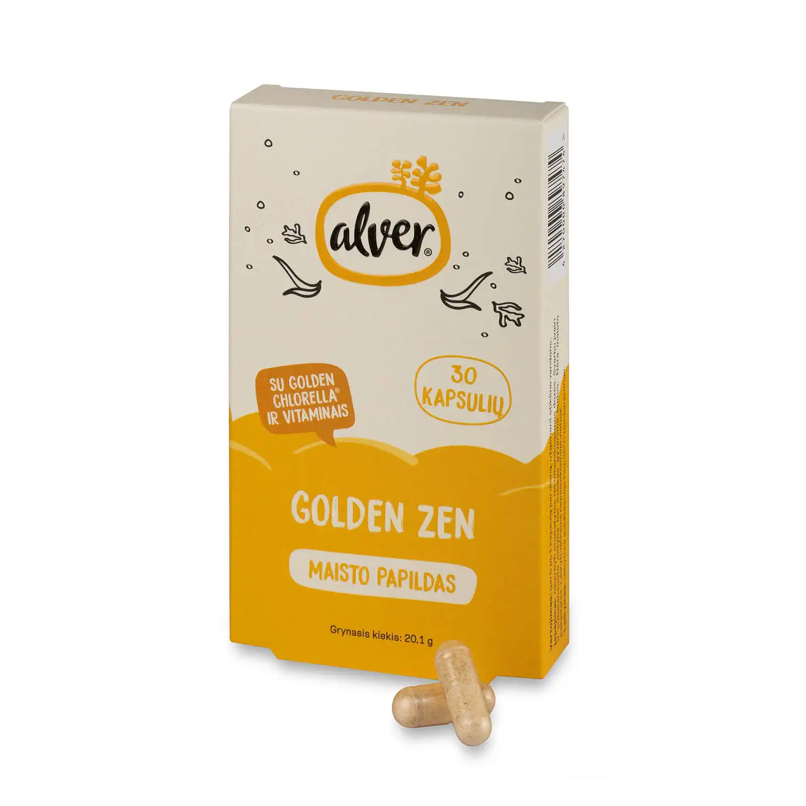 Alver maisto papildas - Golden Zen